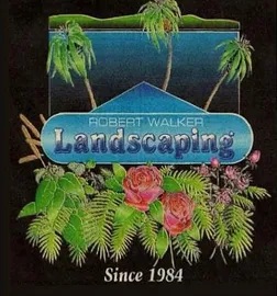 Robert walker sprinkler repair and landscaping logo
